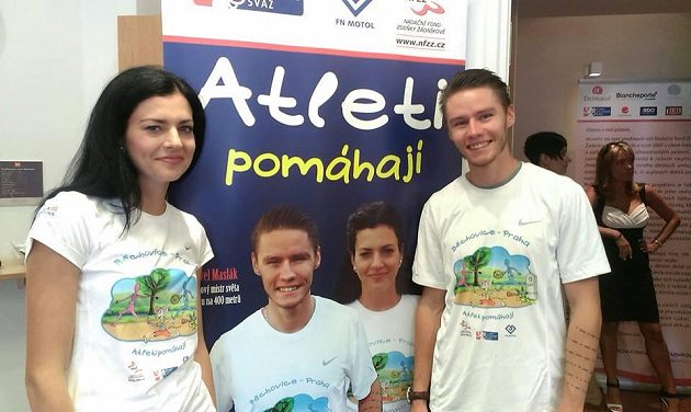 Atleti pomáhají dětem. Mezi ně se řadí i Kristiina Mäki a Pavel Maslák.