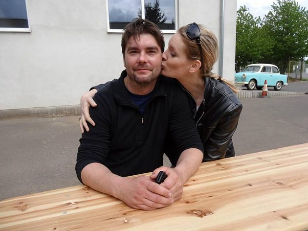 Veronika Zborníková a její největší fanoušek.