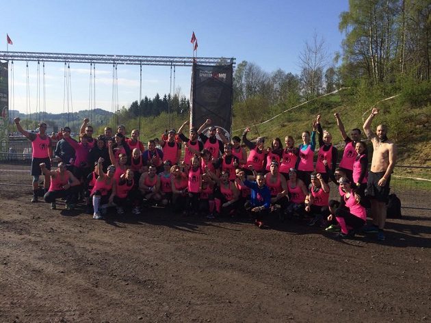 Tréninková skupina Spartan Race z Jablonce.