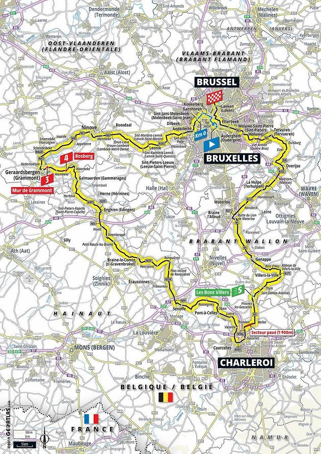 Tour de France 1. den