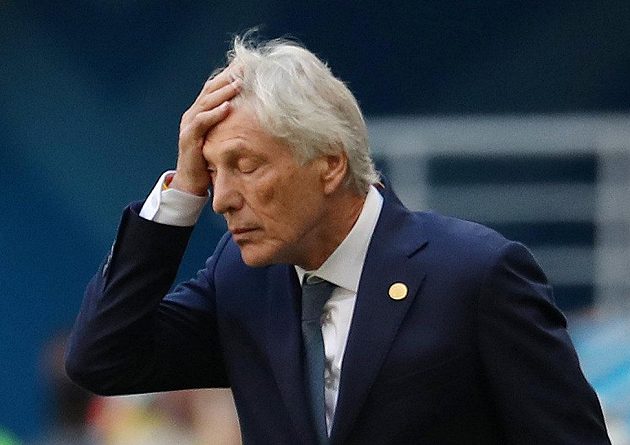Trenér kolumbijských fotbalistů José Pekerman byl asi během zápasu s Japonskem zralý na infarkt.