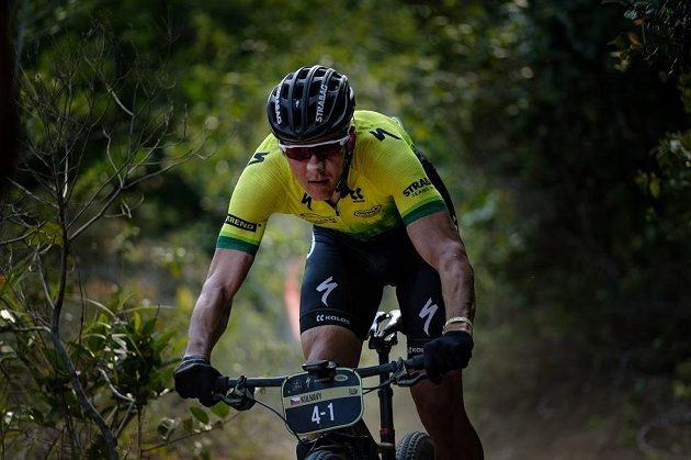Jaroslav Kulhavý při etapovém závodě v Brazílii.