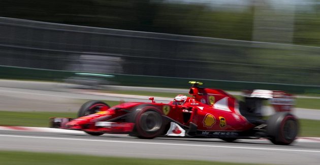 Fin Kimi Räikkönen obsadil v kvalifikaci na Velkou cenu Kanady třetí místo.