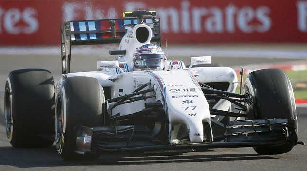 Valtteri Bottas startoval do závodu ze třetí pozice a na stejném místě dojel i do cíle.