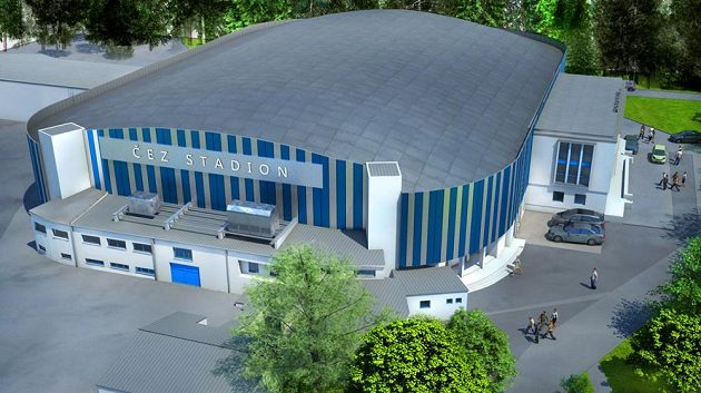 Vizualizace nového stadionu hokejistů Kladna