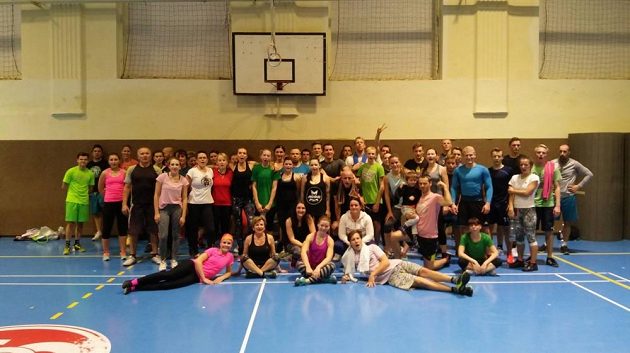 Tréninková skupina Spartan Race z Kolína.
