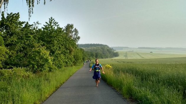 Rakovnická stovka - na cestě.