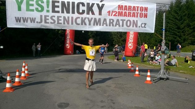Jesenický maratón: YES, jsem v cíli!