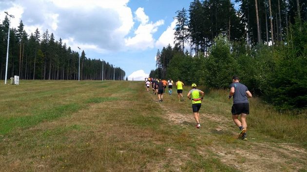KTRC Lipenský půlmaraton – hurá do sjezdovky.