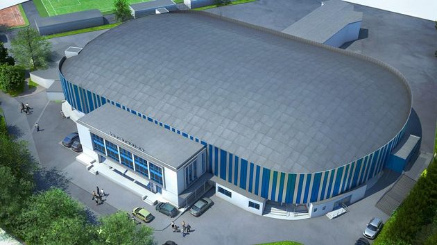 Vizualizace nového stadionu hokejistů Kladna