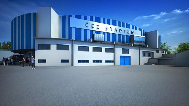 Vizualizace nového stadionu hokejistů Kladna