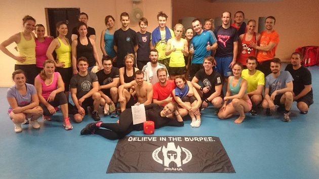 Tréninková skupina Spartan Race z Prahy.