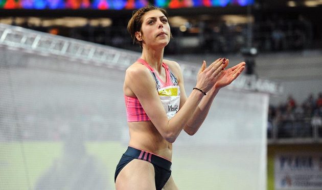 Chorvatka Blanka Vlašičová zdolala na mítinku Prague Indoor laťku ve výšce 200 cm.