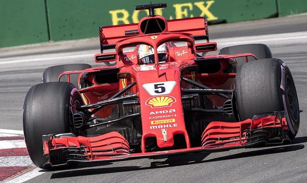 Německý pilot Sebastian Vettel z Ferrari vyhrál kvalifikaci na Velkou cenu Kanady formule 1.