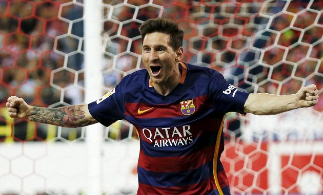 Lionel Messi oslavil narození potomka Matea vítěznou trefou na hřišti Atlétika Madrid.