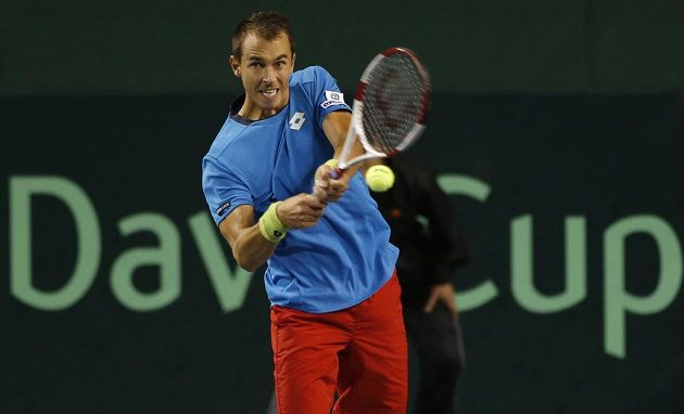 Česká jednička pro nedělní program daviscupového duelu proti Japonsku Lukáš Rosol.