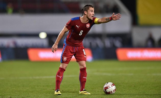 Lukáš Vácha se po odchodu Davida Limberského ocitl v zápase s Rakušany v roli kapitána.