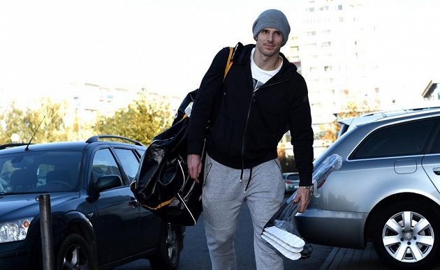 Útočník Tomáš Kubalík na srazu české hokejové reprezentace před turnajem Karlaja Cup.