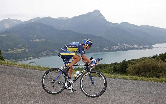 Roman Kreuziger se po skvělém výkonu v horské časovce posunul v průběžném pořadí Tour na třetí místo.