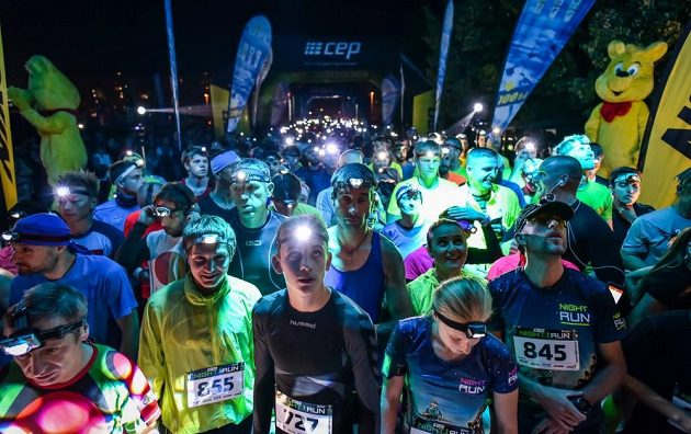 Night Run Praha se v sobotu uskutečnil v centru Prahy na Letné a v Letenských sadech.