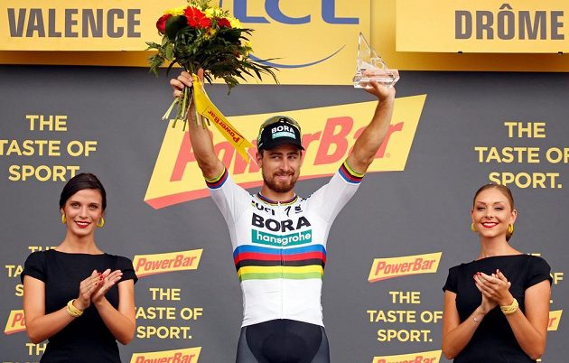 Hvězda týmu BORA-Hansgrohe - Slovák Peter Sagan - má na Tour de France další důvod slavit.