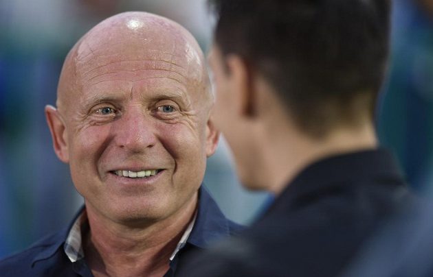 Trenér Mladé Boleslavi Karel Jarolím po utkání 2. předkola Evropské ligy s týmem NK Široki Brijeg.