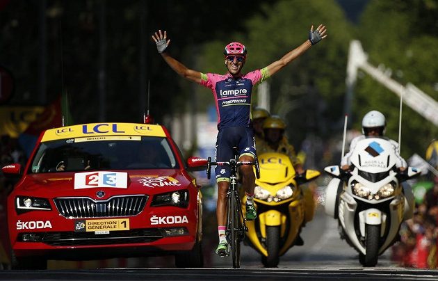 Španěl Ruben Plaza Molina se po úniku radoval z triumfu v 16. etapě Tour de France.