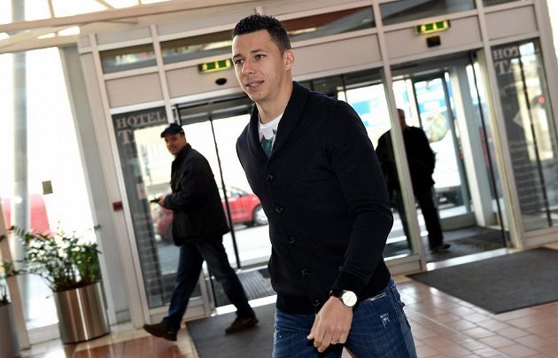 Obránce Basileje Marek Suchý na srazu české fotbalové reprezentace před utkáním s Lotyšskem.