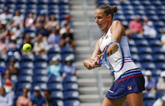 Česká tenistka Karolína Plíšková musela o postup do dalšího kola US Open hodně bojovat.