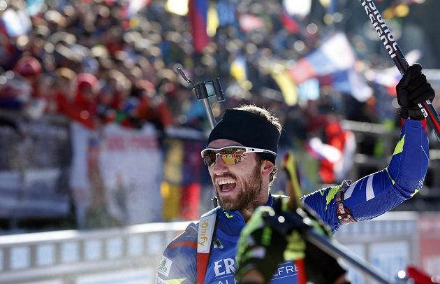 Francouz Jean Guillaume Beatrix se v Pokljuce dočkal premiérového vítězství ve SP.