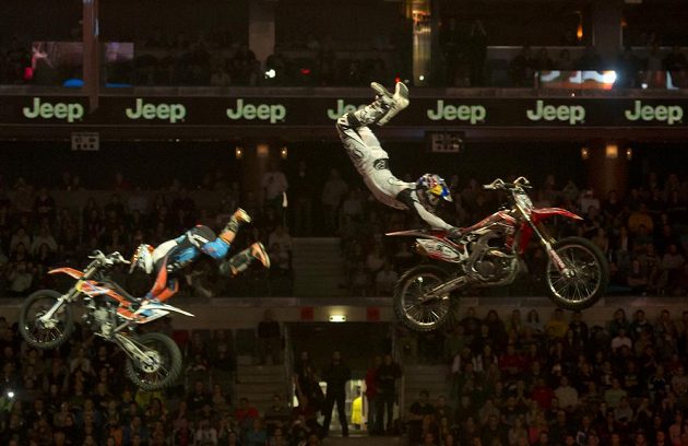 Populární exhibice FMX Gladiator Games nabídla fanouškům v Praze kromě klasických disciplín i několik novinek.