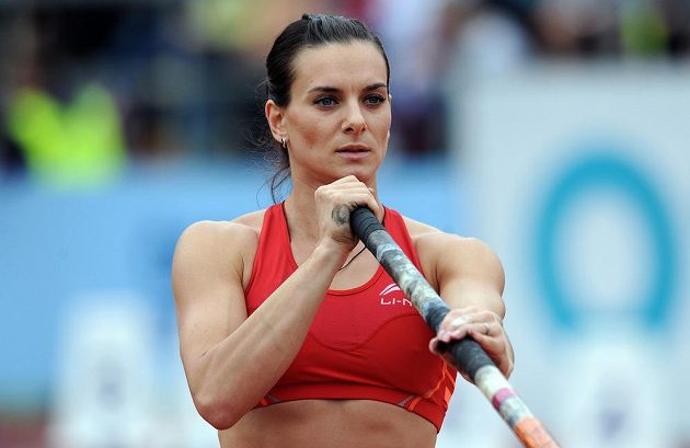 Ruská tyčkařka Jelena Isinbajevová byla na Zlaté tretře ozdobou i vítězkou své disciplíny.