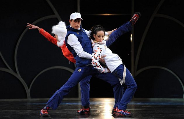 Český olympijský výbor představil v Obecním domě v Praze oficiální oblečení pro ZOH v Soči.
