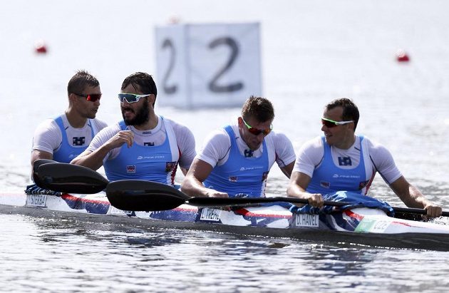 Český čtyřkajak ve složení Daniel Havel, Lukáš Trefil, Josef Dostál a Jan Štěrba vybojoval v Riu bronzovou medaili.