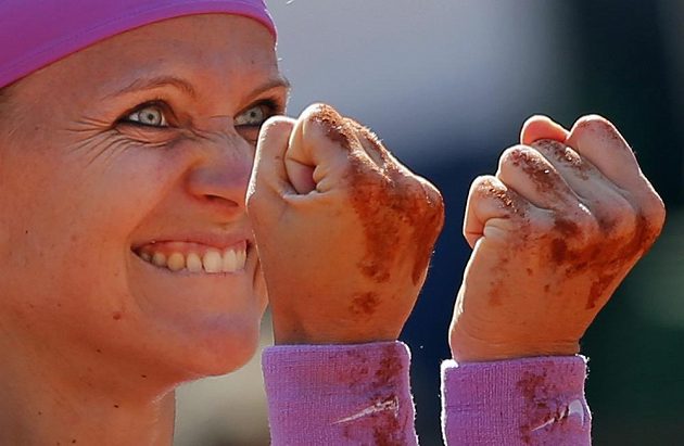 Lucie Šafářová jásá, v sobotu si v Paříži zahraje o svou první grandslamovou trofej ve dvouhře.