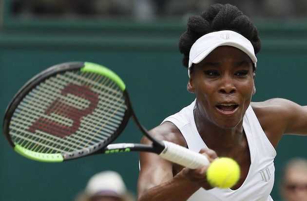 V kvapíkovém tempu postoupila Venus Williamsová do čtvrtfinále Wimbledonu.