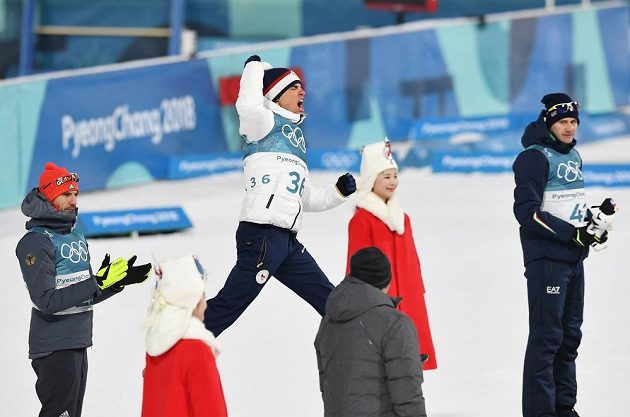 Michal Krčmář vybojoval stříbrnou olympijskou medaili ve sprintu v Jižní Koreji.