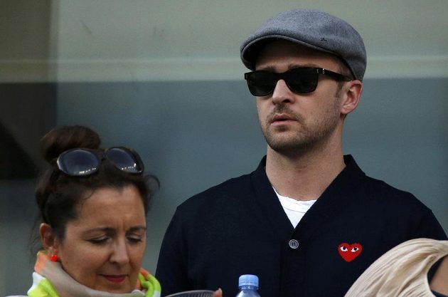 Finále US Open mezi Rafaelem Nadalem a Novakem Djokovičem sledoval také herec a hudebník Justin Timberlake.