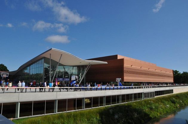 Hala Vendéspace ve francouzském Mouilleron-le-Captif, kde sehrají české basketbalistky utkání s Francií v osmifinálové skupině F mistrovství Evropy.