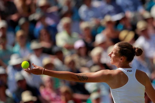 Česká tenistka Karolína Plíšková potvrdila před Wimbledonem skvělou formu.