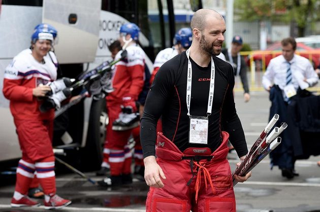 Jakub Klepiš vynechal pondělní duel s Kanadou, na středečním tréninku ale nechyběl.
