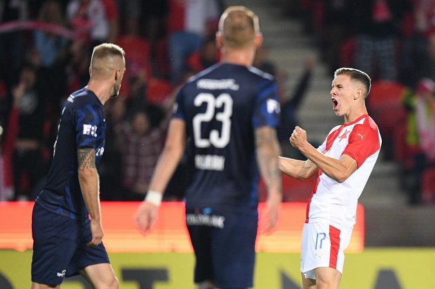 Slavia se naladila na Ligu mistrů hladkou výhrou. Příbram ...