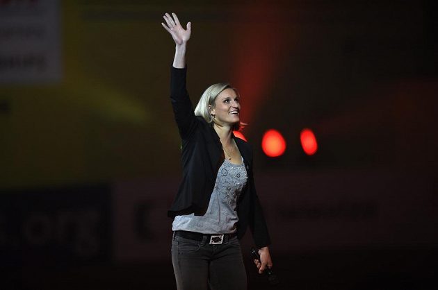 Oštěpařka Barbora Špotáková nechyběla na slavnostním zahájení halového mistrovství Evropy v atletice.