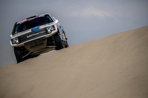 Boris Vaculík ze stáje BARTH Racing při Rallye Dakar 2018