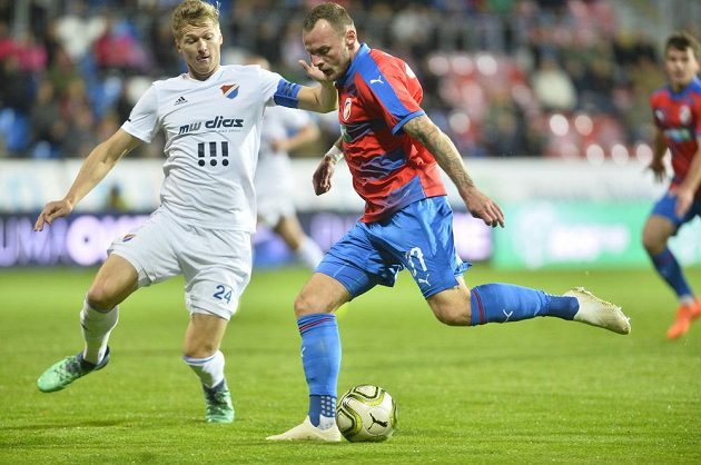 Fotbalisté Plzně bojovali o postup do čtvrtfinále MOL Cupu s Baníkem Ostrava