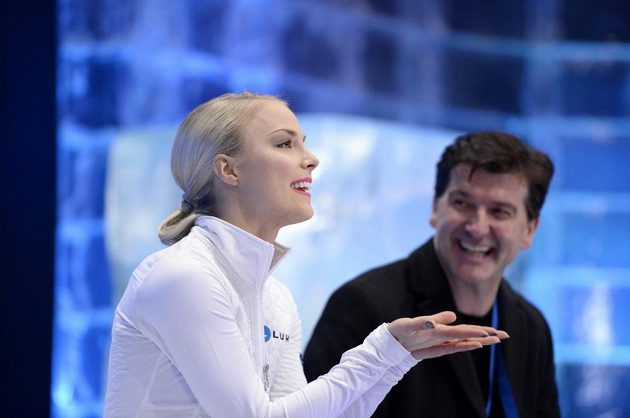 Kiira Korpiová z Finska se na šampionátu objevila poprvé od roku 2012, po krátkém programu je čtvrtá.
