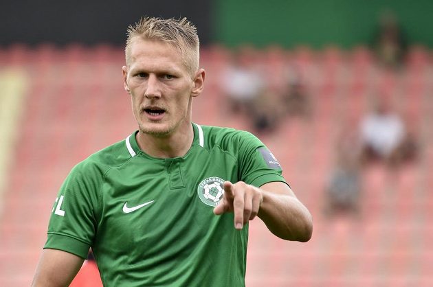 Spokojený fotbalista Michal Škoda z Příbrami.