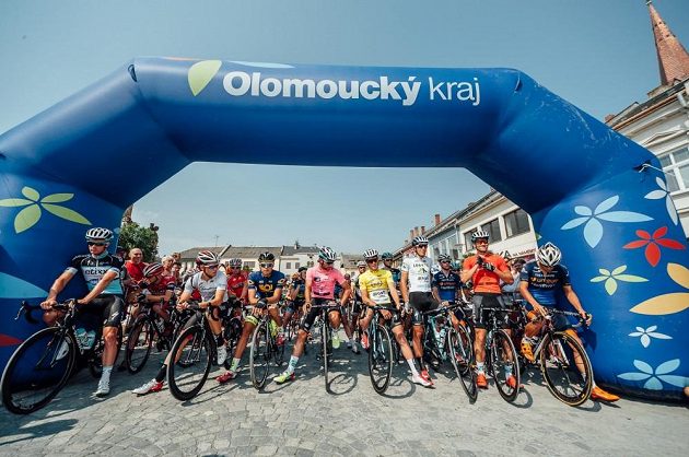 Start 3. etapy Czech Cycling Tour.