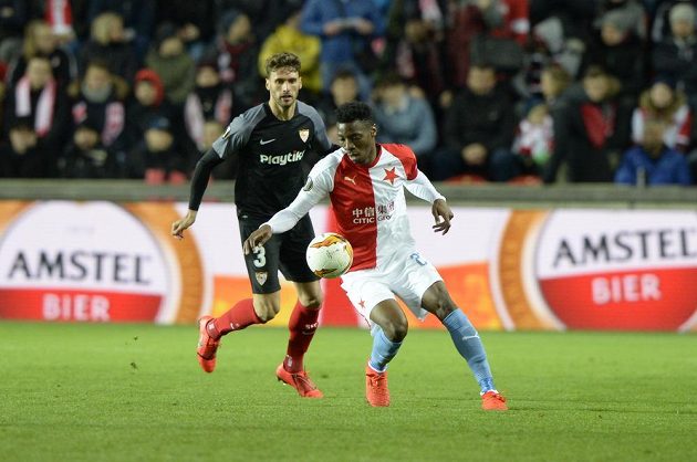 Slavia bojovala o postup do čtvrtfinále Evropské ligy