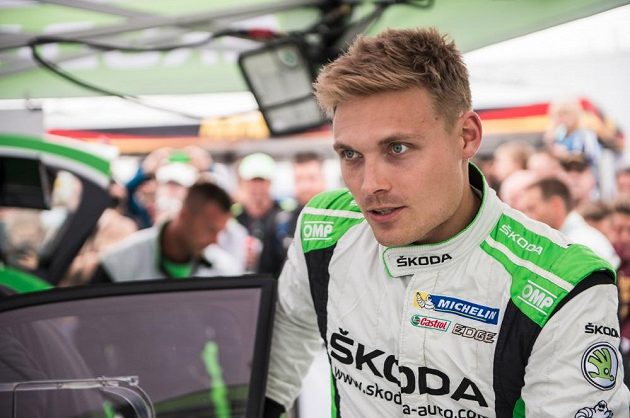Pontus Tidemand, pilot týmu Škoda Motorsport, úřadující mistr světa kategorie WRC2.